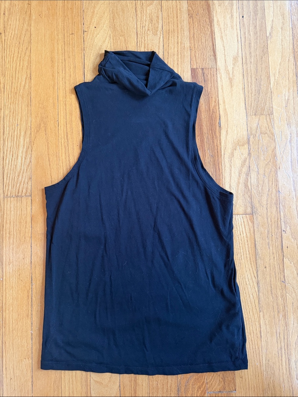 J. Crew Black Sleeveless Mock Neck Women’s Top